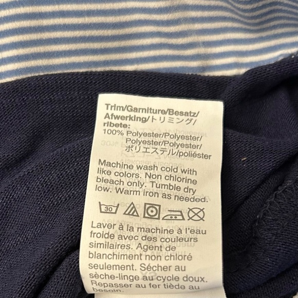 J. CREW Mercantile Striped Hem Tee - Picture 7 of 10